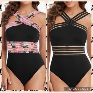 2 Mesh Criss-Cross Swim Set